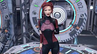 Asyalı MILF Bilim İnsanı Stranded Space 94'te Projeyi Açıklıyor