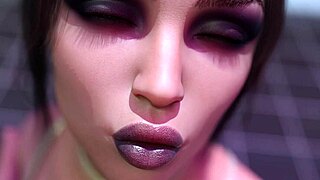 Грудастая девчонка из зала знает, что я жажду ее сочную жопу