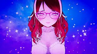 Az én 3D barátnőm szexin táncol szórakozást keresve a camen