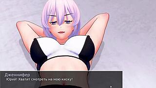 Wow! Aksi liar di toilet dalam kartun 3D