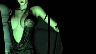 3D亚洲美女穿内衣接大鸡巴