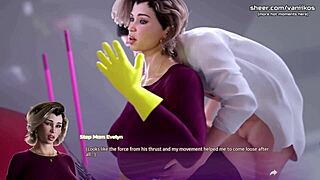 Mamička sa nechá použiť nevlastným synom v tabu hentai!