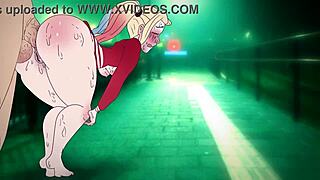 我不敢相信哈莉·奎因在动漫Hentai 2D卡通色情中操小丑 2025