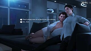 Ава в восторге от вкуса монстра в игре