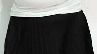 Kypsä opettaja valokuvauksessa näyttää ISON PERSEEN ja ISOT TITIT. Kulissien takana PAWG amatööri-kameralla!