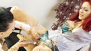 متعة سابفيك مع ماي بايلي وإيفا مايز نهد كبير