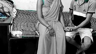 โอ๊ย! จับได้น้องสะใภ้เซ็กซี่คนเดียวในห้อง!