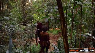 Hot Ebony Stepdaughter Licks And Fingers Stepmom's Black Cunt Intensely