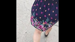 Olgun Anne Sokak Fahişesi Blowjob Karşılaşmasında Utanç Duyuyor