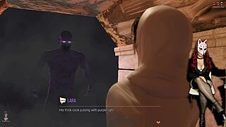 Croftove dobrodružstvá: Hlboké hrdlo monštrum kurac s análom