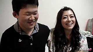 Japanische Cougar in MMF Dreier reingelegt