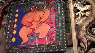 MILF's hårige fisse bliver kneppet hårdt i denne scene