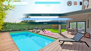 Я типа сыграл в Сексноут часть 7 с той мультяшной MILF учительницей и ее большими сиськами...