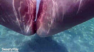 Mehrere Creampie-Überraschungen unter Wasser mit drei intensiven Cumshots drinnen