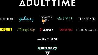 โอ้ว มิลฟ์ โซเฟีย เวสต์ หักหลังกับลูกเลี้ยงตอนสามีโทรในฉากดูดลึกขี่