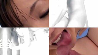 헤이, 욕정 밀프 소피아 타키가와 큰 가슴 자랑하며 뜨거운 블로우잡